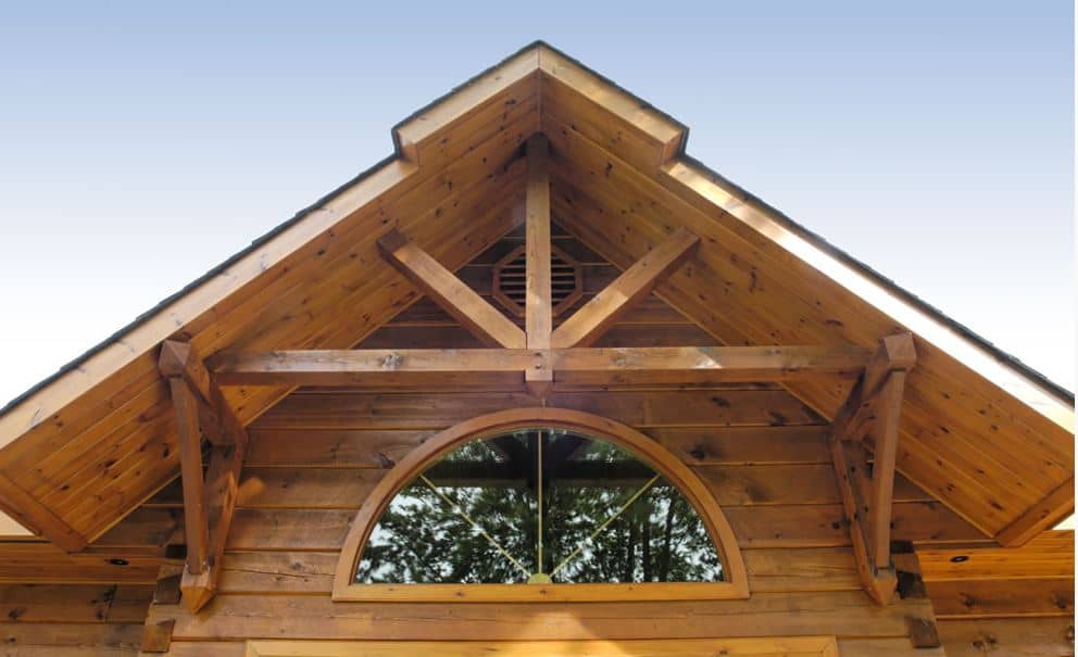 By the water's edge | Confederation Log & Timber Frame