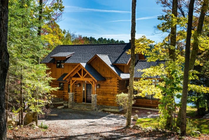 How to plan the perfect log home for retirement | Confederation Log ...